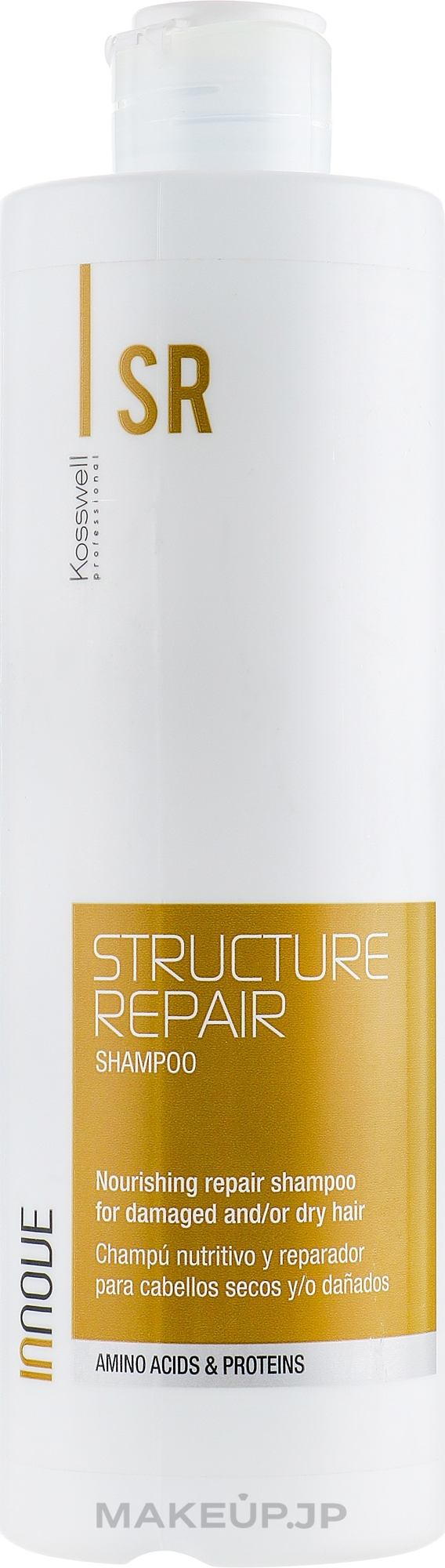 Repairing Hair Shampoo - Kosswell Professional Innove Structure Repair Shampoo — photo 500 ml