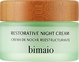 Fragrances, Perfumes, Cosmetics Revitalizing Night Face Cream - Bimaio Restorative Night Cream