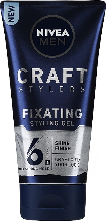 Hair Styling Gel - Nivea Men Craft Stylers Fixating Styling Gel — photo N1
