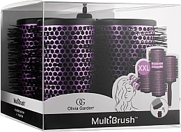 Fragrances, Perfumes, Cosmetics Set - Olivia Garden Multibrush One Size Kit XXL (multibrush/4pcs + handle/1pcs)