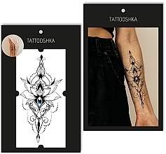 Fragrances, Perfumes, Cosmetics Temporary Tattoo "Lotus Mandala" - Tattooshka