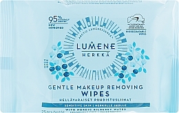 Fragrances, Perfumes, Cosmetics Delicate Makeup Remover Wipes 3in1 - Lumene Herkka Gentle Makeup Removing Wipes