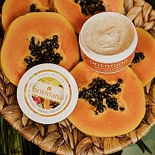 Cream Face Scrub 'Papaya' - Orientana Natural Cream Face Scrub Papaya — photo N2