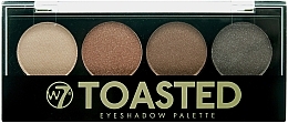 Fragrances, Perfumes, Cosmetics Eyeshadow - W7 Toasted Eyeshadow Palette