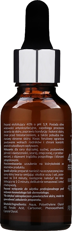 Ferulic Acid 40% - APIS Professional Glyco TerApis Ferulic Acid 40% — photo N2