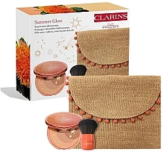 Set - Clarins Summer Glow Kit (powder/19g + brush/1pcs+ punch/1pcs) — photo N1