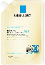 Moisturising Lipid-Repairing Anti-Irritation Oil - La Roche-Posay Lipikar Cleansing Oil AP+ (replaceable block) — photo N1