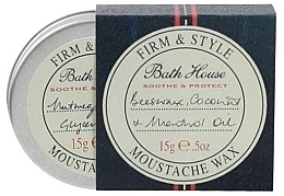 Fragrances, Perfumes, Cosmetics Beard & Mustache Wax - Bath House Menthol Snorwax