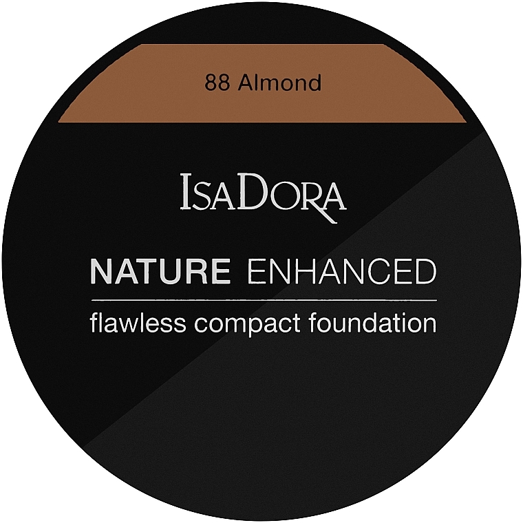 Cream Foundation - IsaDora Nature Enhanced Flawless Compact Foundation — photo N2