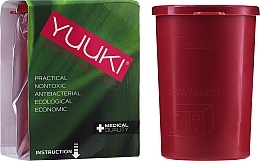 Menstrual Cup Disinfection Container, burgundy - Yuuki Menstrual Cup — photo N1