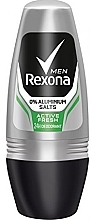 Fragrances, Perfumes, Cosmetics Active Fresh Roll-On Deodorant - Rexona Men Active Fresh Roll On 0% Aluminium Salts