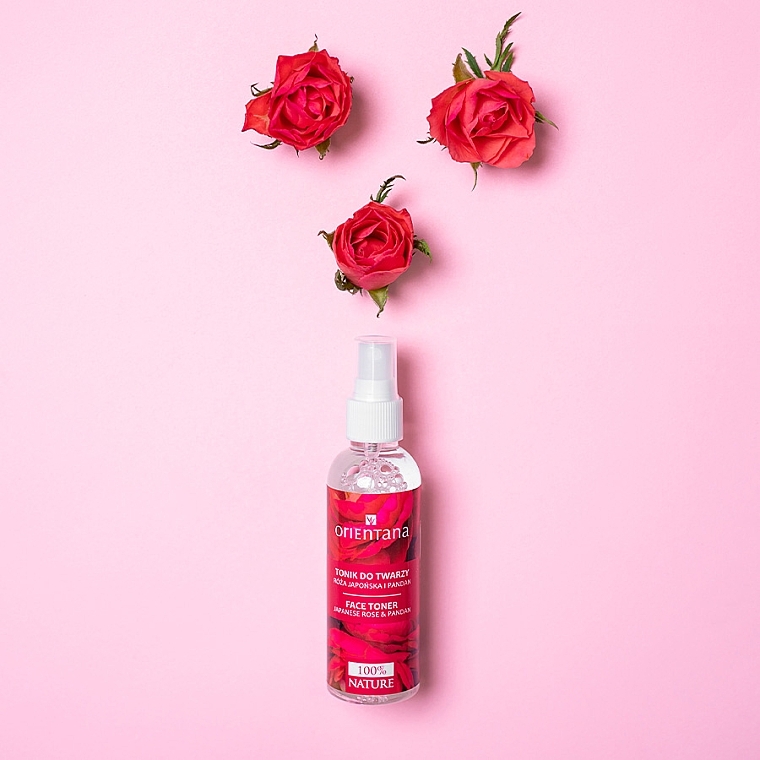 Face Tonic "Japanese Rose & Pandan" - Orientana Face Toner Japanese Rose & Pandan — photo N2