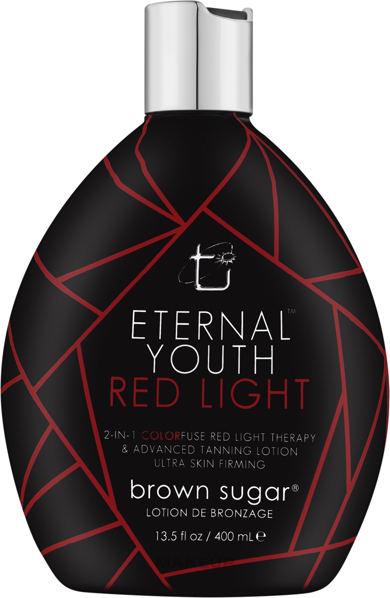 Anti-Aging Bronzing Cream - Brown Sugar Eternal Youth Red Light Tanning Lotion — photo 400 ml
