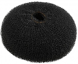 Fragrances, Perfumes, Cosmetics Hair Bun Maker, round, black, 110 mm - Lussoni Hair Bun Ring Black