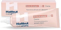 Fragrances, Perfumes, Cosmetics Cream for Atopic Skin with Eczema, protection degree 3 - Halibut CuidAtopic