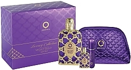 Fragrances, Perfumes, Cosmetics Orientica Velvet Gold - Set (edp/80ml+edp/7,5ml+atom/1pcs+bag/1pcs)