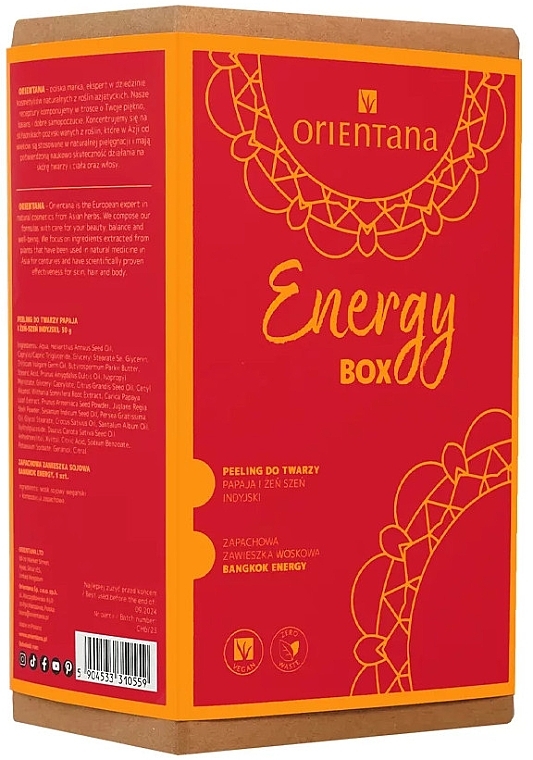 Set - Orientana Energy Box (scr/50g + fragrance/32g) — photo N2