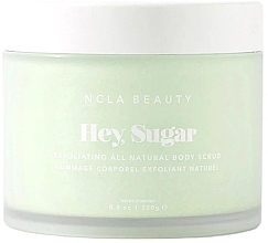 Cucumber Body Scrub - NCLA Beauty Hey, Sugar Cucumber Body Scrub — photo N1