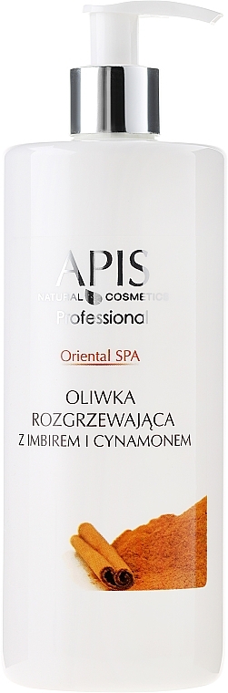 Warming Olive Oil - APIS Professional Oriental Spa Warming Olive Oil With Ginger And Cinamon — photo N1
