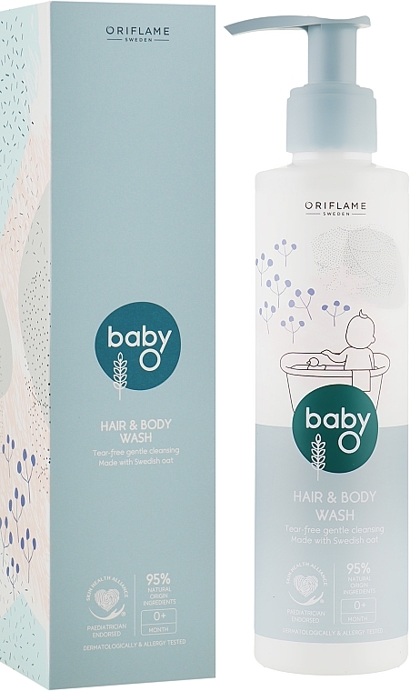 Baby Hair & Body Shampoo - Oriflame Baby O Hair & Body Wash — photo N2