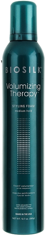 Hair Styling Foam - BioSilk Volumizing Therapy Styling Foam — photo N1