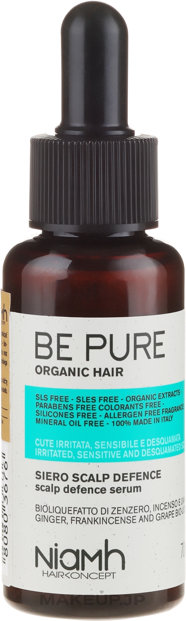 Soothing Hair Serum - Niamh Hairconcept Be Pure Scalp Defence Serum — photo 70 ml