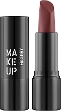 Fragrances, Perfumes, Cosmetics Matte Long-Lasting Lipstick - Make up Factory Magnetic Lips Semi-Mat & Long-Lasting