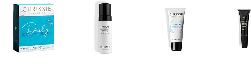 Set - Chrissie Idrabioma Beauty Set (foam/150ml + cr/40ml + biofiller/15ml) — photo N4