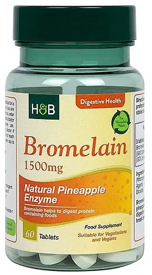 Bromelain Dietary Supplement, 1500 mg - Holland & Barrett Bromelain — photo N2