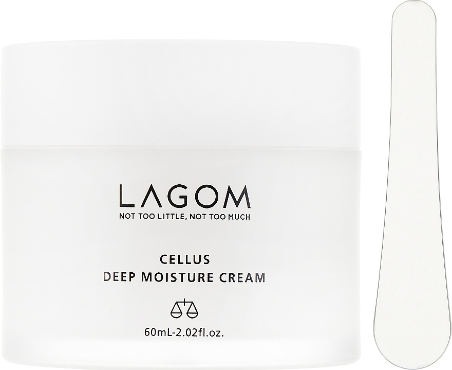 Moisturizing Plant Stem Cell Cream - Lagom Cellus Deep Moisture Cream — photo N2