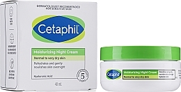 Hyaluronic Acid Moisturizing Face Night Cream - Cetaphil Moisturizing Night Cream — photo N2