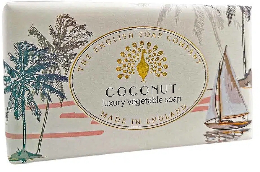 Coconut Soap - The English Soap Company Vintage Collection Coconut Soap — photo N1