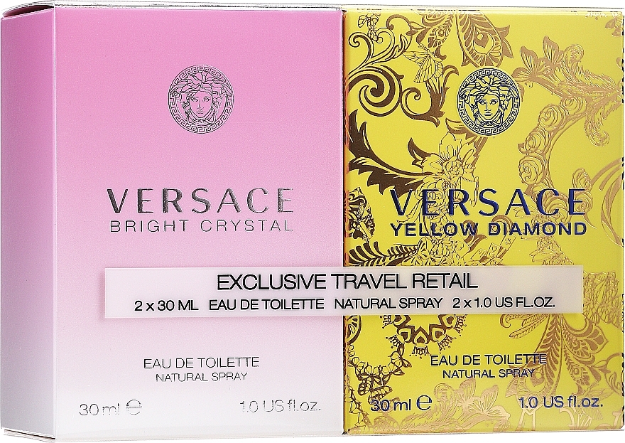 Versace Bright Crystal - Set (edt/30ml + edt/30ml) — photo N1