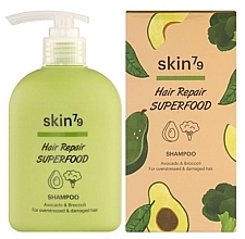 Fragrances, Perfumes, Cosmetics Avocado & Broccoli Shampoo - Skin79 Hair Repair Superfood Shampoo Avocado & Broccoli