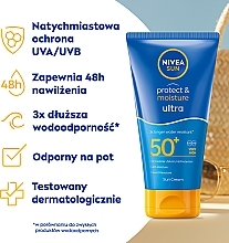 Sunscreen Body Lotion - Nivea Sun Protect & Moisture Lotion SPF 50 — photo N3