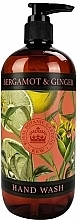 Fragrances, Perfumes, Cosmetics Liquid Hand Soap 'Bergamot & Ginger' - The English Soap Company Kew Gardens Bergamot & Ginger Hand Wash