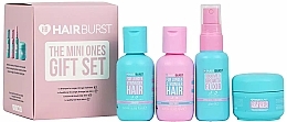 Fragrances, Perfumes, Cosmetics Hair Growth Stimulating & Strengthening Set - Hairburst The Mini Ones Gift Set (shm/60ml+cond/60ml+spr/40ml+mask/30ml)