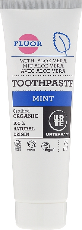 Toothpaste "Mint" - Urtekram Mint Toothpaste — photo N2