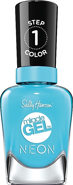 Nail Polish - Sally Hansen Miracle Gel Neon Step 1 Nail Polish — photo N2