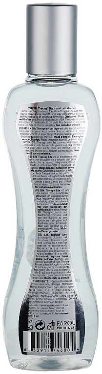 Leave-In Hair Liquid Silk - BioSilk Silk Therapy Lite Silk Treatment — photo N6