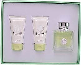 Fragrances, Perfumes, Cosmetics Versace Versense - Set (edt/50ml + b/lot/50ml + sh/g/50ml)