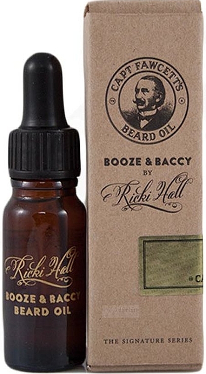 Beard Oil - Captain Fawcett Ricki Hall's Booze & Baccy Beard Oil  — photo N1