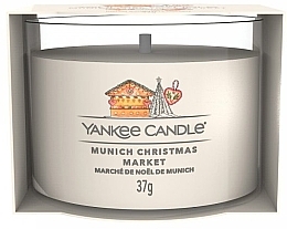 Fragrances, Perfumes, Cosmetics Scented Mini Candle in Glass - Yankee Candle Munich Christmas Market