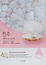 Fragrances, Perfumes, Cosmetics Pearl Extract Sheet Mask - Esfolio Pearl Essence Mask Sheet