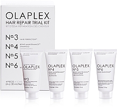 Fragrances, Perfumes, Cosmetics Hair Repair Kit - Olaplex Hair Repair Trial Kit (shm/30ml + con/30ml + elixir/30ml + h/cr/30ml)