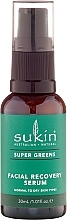 Regenerating Facial Serum - Sukin Super Greens Facial Recovery Serum — photo N2