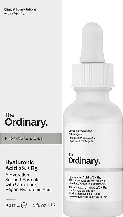Hyaluronic Acid 2% + B5 Serum - The Ordinary Hyaluronic Acid 2% + B5 — photo N2