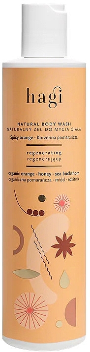 Spicy Orange Shower Gel - Hagi Body Wash Gel — photo N1