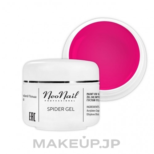 Nail Spider Gel - NeoNail Professional Spider Gel — photo Neon Pink