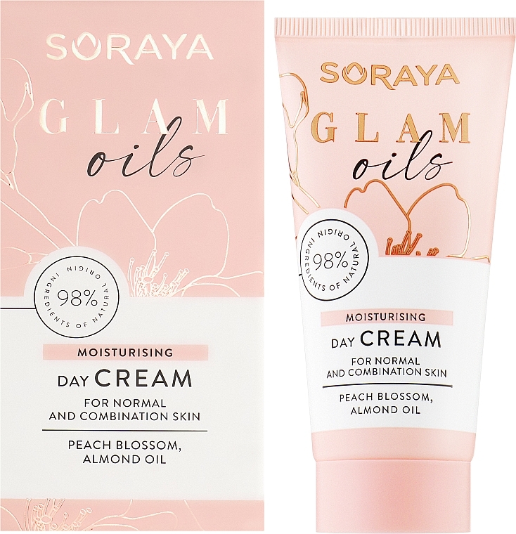 Moisturizing Day Cream for Normal & Combination Skin - Soraya Glam Oils Moisturising Day Cream — photo N2